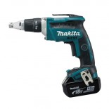 Makita DFS452RME con 2 baterías de 4Ah + Atornillador a batería BL 18V Litio LXT 